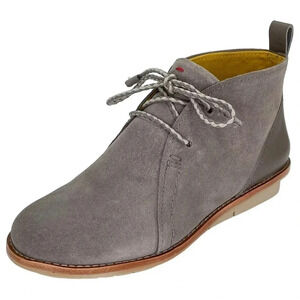 ED by Ellen Walhala Grey Suede Leather Womens Chukka Boots Size 6M